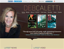 Tablet Screenshot of debcaletti.com